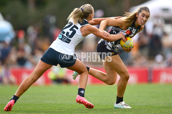 AFLW 2024 Round 09 - Collingwood v Carlton - A-55495798