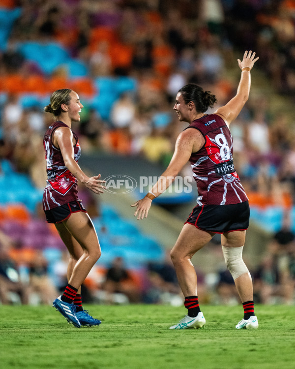 AFLW 2024 Round 09 - Essendon v Richmond - A-55497805