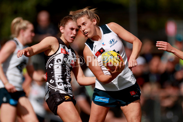 AFLW 2024 Round 09 - Collingwood v Carlton - A-55497843