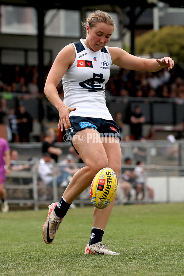 AFLW 2024 Round 09 - Collingwood v Carlton - A-55497869