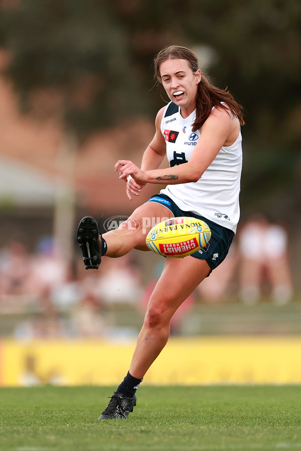 AFLW 2024 Round 09 - Collingwood v Carlton - A-55498350