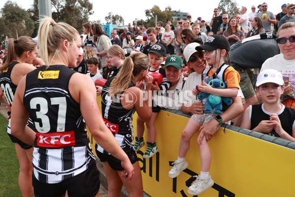 AFLW 2024 Round 09 - Collingwood v Carlton - A-55503209