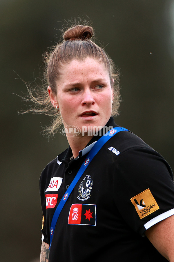 AFLW 2024 Round 09 - Collingwood v Carlton - A-55503855