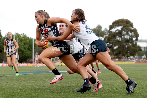 AFLW 2024 Round 09 - Collingwood v Carlton - A-55503868