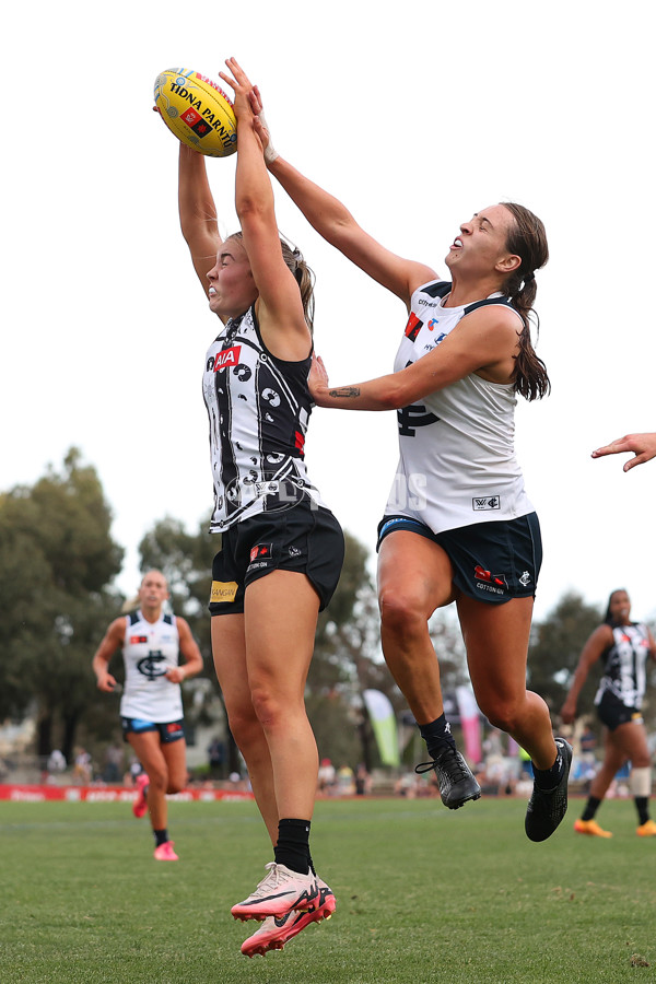 AFLW 2024 Round 09 - Collingwood v Carlton - A-55503869