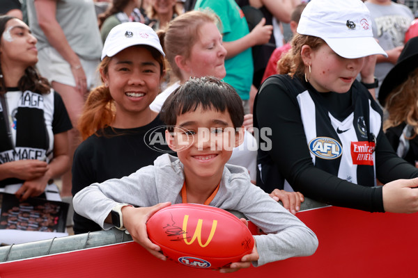 AFLW 2024 Round 09 - Collingwood v Carlton - A-55503871