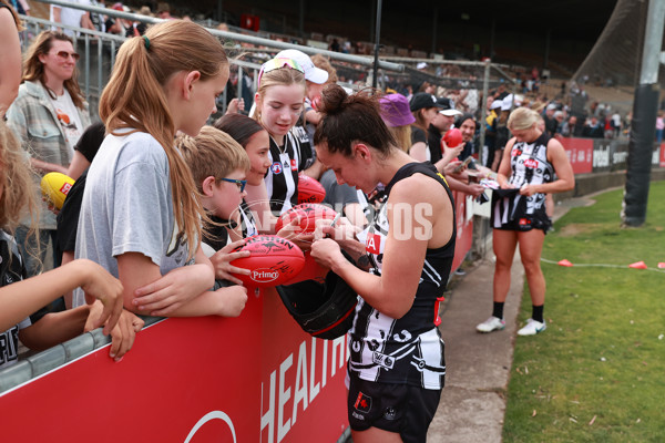 AFLW 2024 Round 09 - Collingwood v Carlton - A-55503873