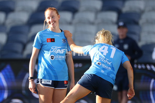 AFLW 2024 Round 10 - Geelong v Kuwarna - A-55544099