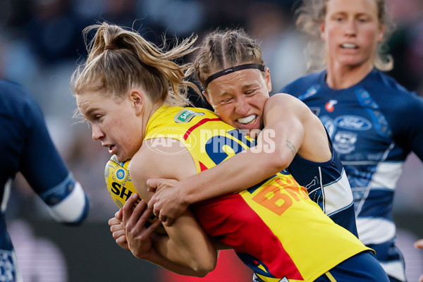 AFLW 2024 Round 10 - Geelong v Kuwarna - A-55544619