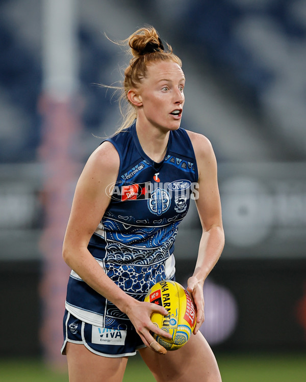 AFLW 2024 Round 10 - Geelong v Kuwarna - A-55544621