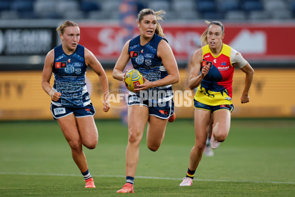 AFLW 2024 Round 10 - Geelong v Kuwarna - A-55546485