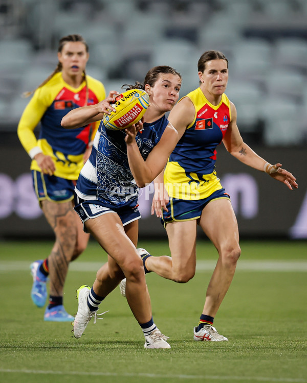 AFLW 2024 Round 10 - Geelong v Kuwarna - A-55547781