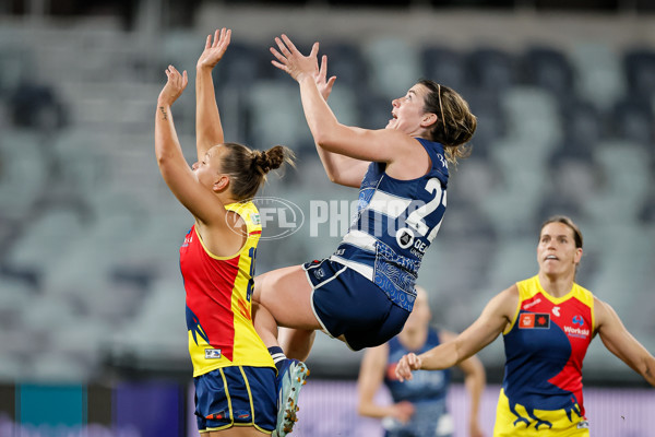 AFLW 2024 Round 10 - Geelong v Kuwarna - A-55548693