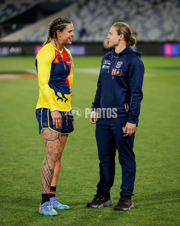 AFLW 2024 Round 10 - Geelong v Kuwarna - A-55548738