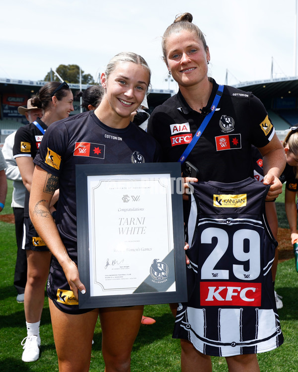 AFLW 2024 Round 10 - Narrm v Collingwood - A-55550577