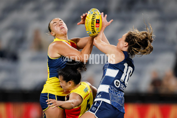 AFLW 2024 Round 10 - Geelong v Kuwarna - A-55551279