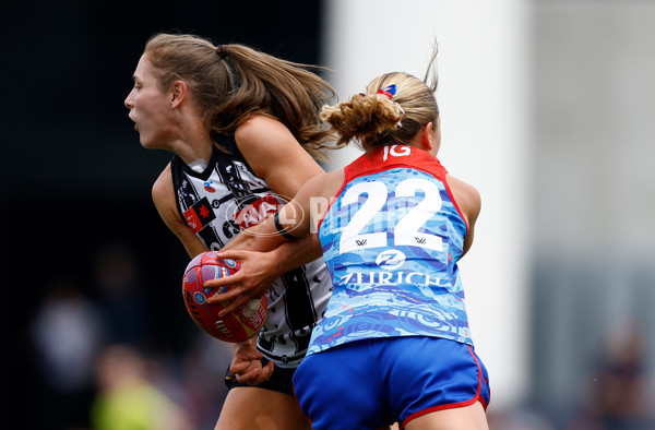 AFLW 2024 Round 10 - Narrm v Collingwood - A-55553644