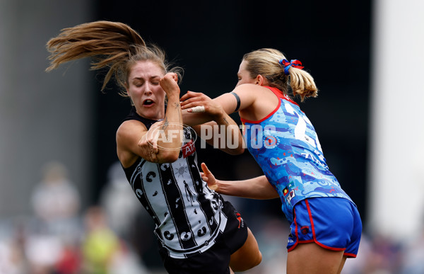 AFLW 2024 Round 10 - Narrm v Collingwood - A-55553645