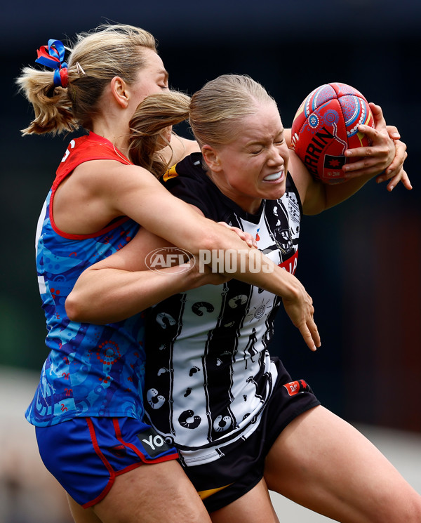 AFLW 2024 Round 10 - Narrm v Collingwood - A-55553658