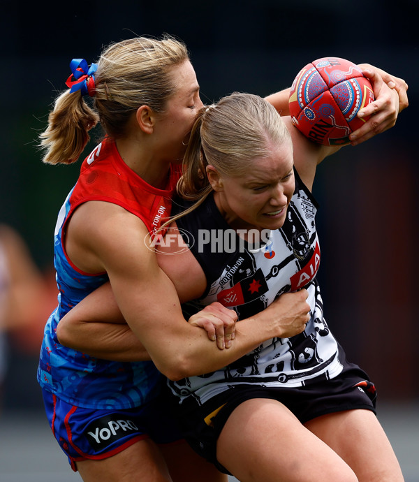 AFLW 2024 Round 10 - Narrm v Collingwood - A-55553659