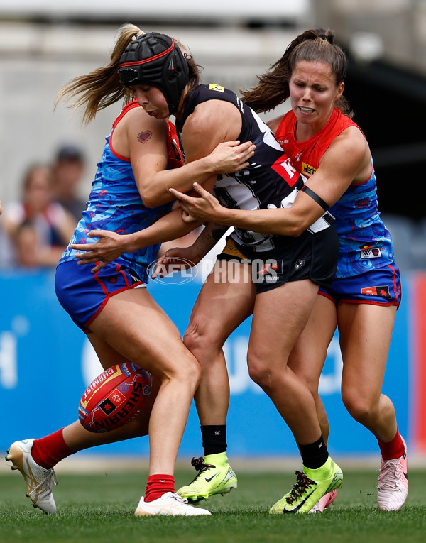 AFLW 2024 Round 10 - Narrm v Collingwood - A-55553685