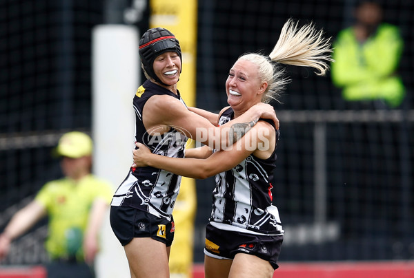 AFLW 2024 Round 10 - Narrm v Collingwood - A-55553696