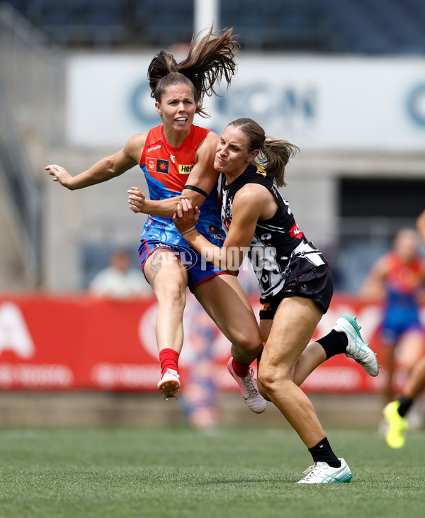 AFLW 2024 Round 10 - Narrm v Collingwood - A-55553719