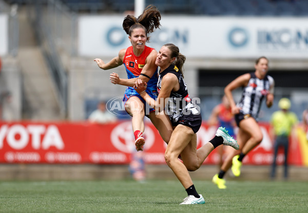 AFLW 2024 Round 10 - Narrm v Collingwood - A-55553720