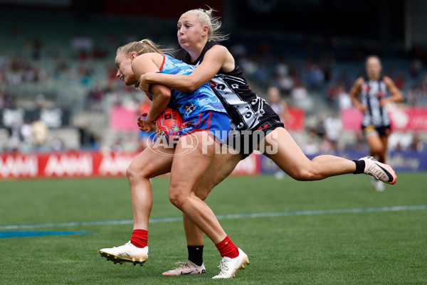 AFLW 2024 Round 10 - Narrm v Collingwood - A-55554766