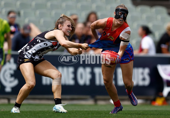 AFLW 2024 Round 10 - Narrm v Collingwood - A-55554816