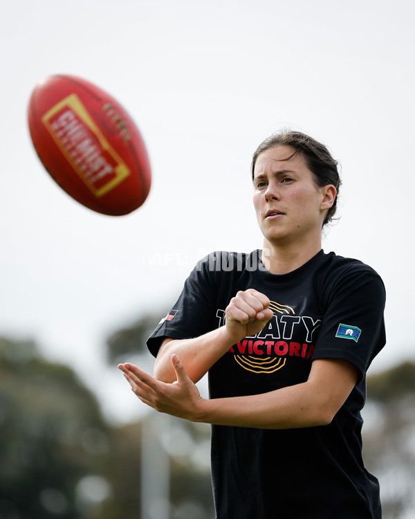 AFLW 2024 Round 10 - North Melbourne v Gold Coast - A-55558965