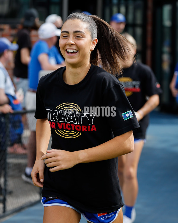 AFLW 2024 Round 10 - North Melbourne v Gold Coast - A-55559750