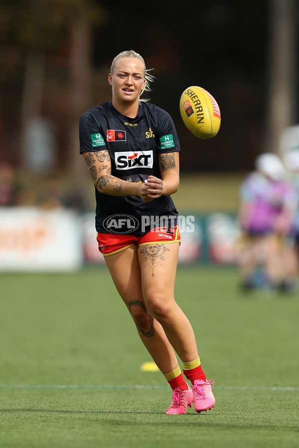 AFLW 2024 Round 10 - North Melbourne v Gold Coast - A-55559794