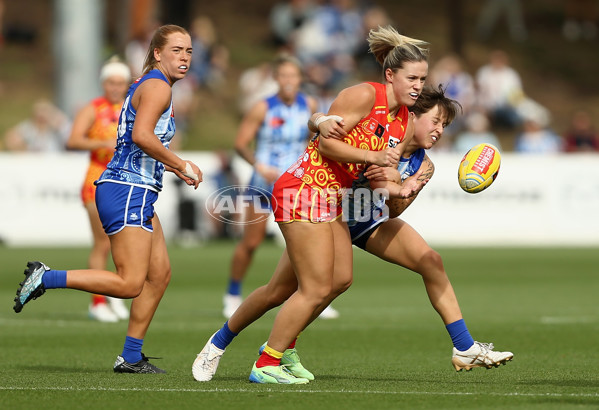 AFLW 2024 Round 10 - North Melbourne v Gold Coast - A-55559795