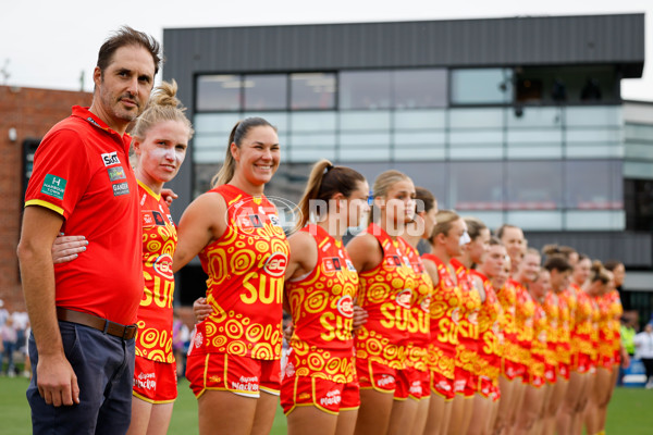 AFLW 2024 Round 10 - North Melbourne v Gold Coast - A-55562033