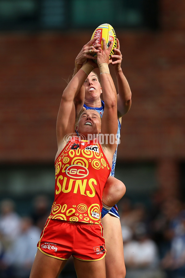 AFLW 2024 Round 10 - North Melbourne v Gold Coast - A-55562076