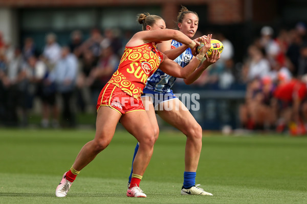 AFLW 2024 Round 10 - North Melbourne v Gold Coast - A-55562079