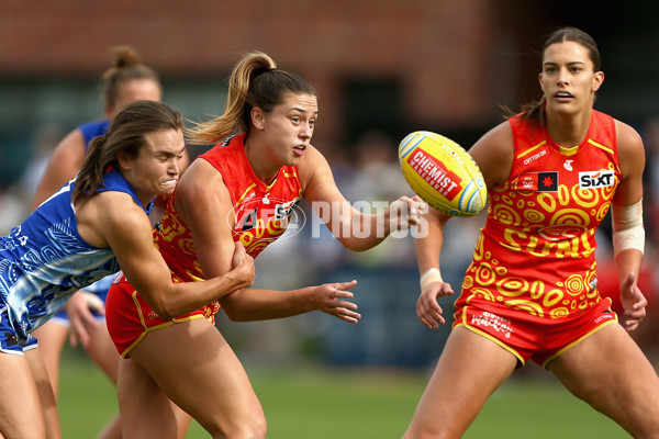 AFLW 2024 Round 10 - North Melbourne v Gold Coast - A-55562080