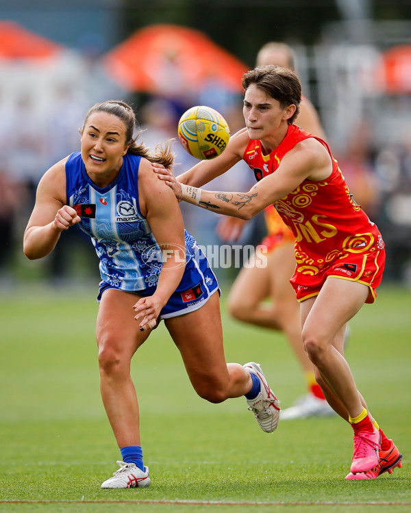 AFLW 2024 Round 10 - North Melbourne v Gold Coast - A-55562088