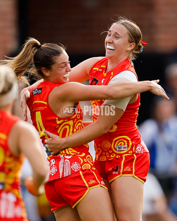 AFLW 2024 Round 10 - North Melbourne v Gold Coast - A-55562093