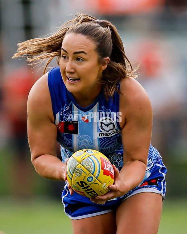 AFLW 2024 Round 10 - North Melbourne v Gold Coast - A-55562094