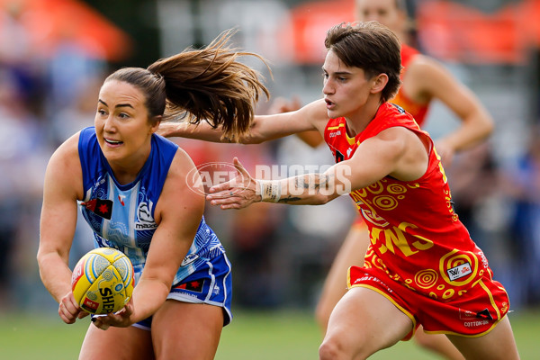 AFLW 2024 Round 10 - North Melbourne v Gold Coast - A-55562099