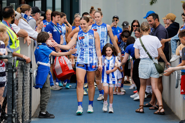 AFLW 2024 Round 10 - North Melbourne v Gold Coast - A-55562432