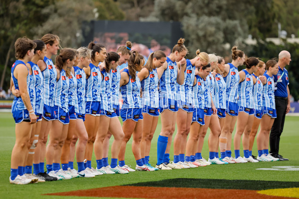 AFLW 2024 Round 10 - North Melbourne v Gold Coast - A-55562434
