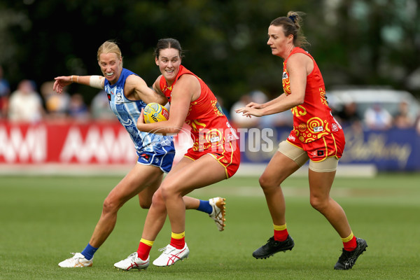 AFLW 2024 Round 10 - North Melbourne v Gold Coast - A-55564467