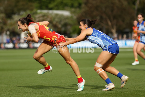 AFLW 2024 Round 10 - North Melbourne v Gold Coast - A-55564472