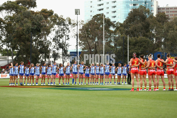 AFLW 2024 Round 10 - North Melbourne v Gold Coast - A-55564531