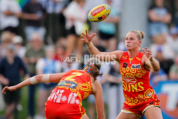 AFLW 2024 Round 10 - North Melbourne v Gold Coast - A-55564533