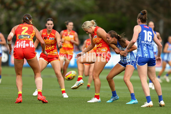 AFLW 2024 Round 10 - North Melbourne v Gold Coast - A-55564535