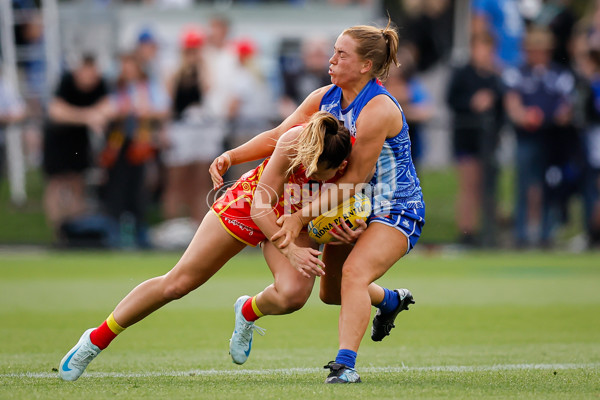 AFLW 2024 Round 10 - North Melbourne v Gold Coast - A-55564537